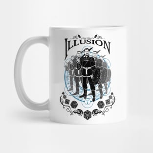 Illusion - D&D Magic School Series: Black Text Mug